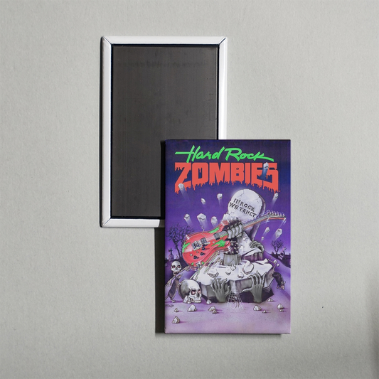 Hard Rock Zombies Mini Movie Fridge Magnet