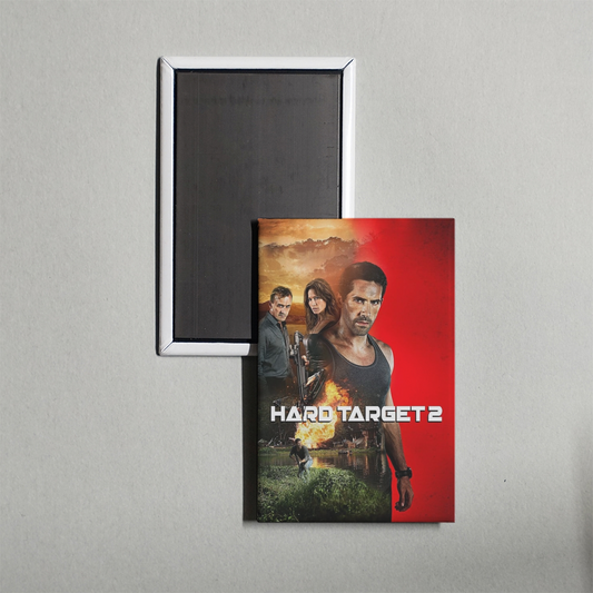 Hard Target 2 Mini Movie Fridge Magnet
