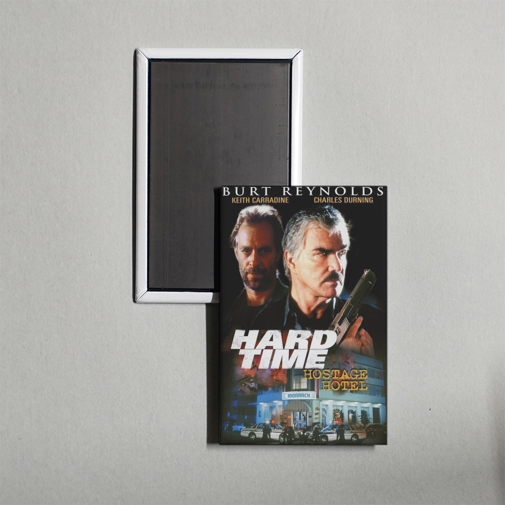 Hard Time Hostage Hotel Mini Movie Fridge Magnet