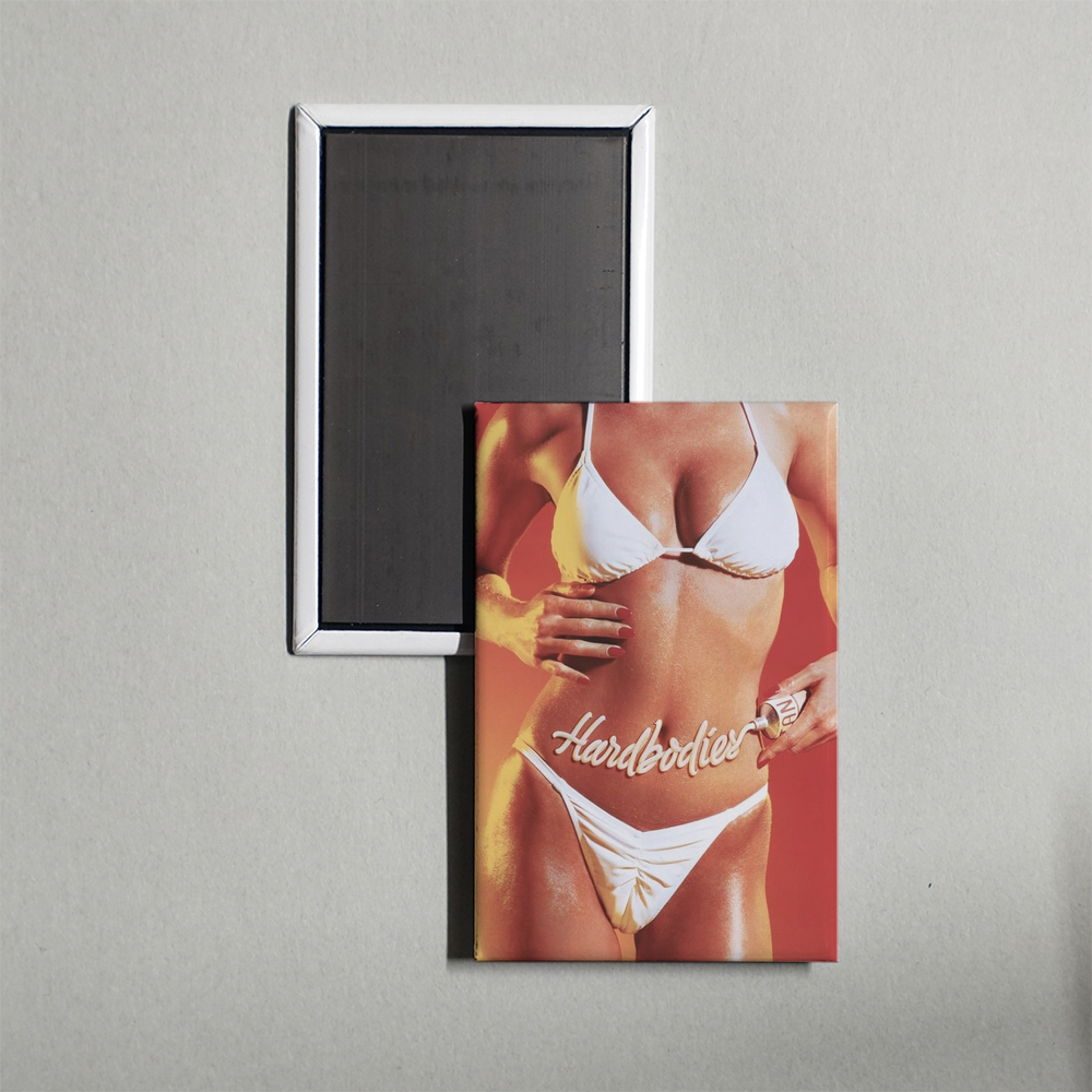 Hardbodies Mini Movie Fridge Magnet