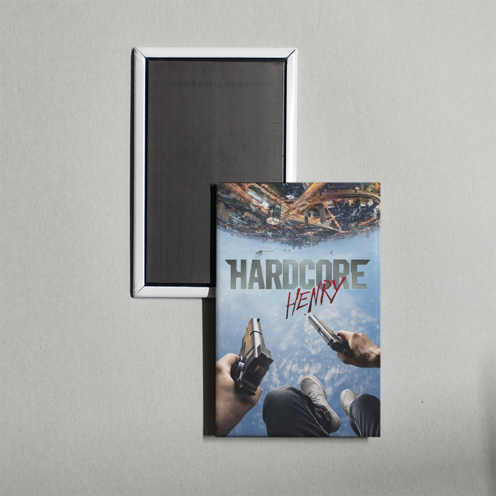 Hardcore Henry Mini Movie Fridge Magnet
