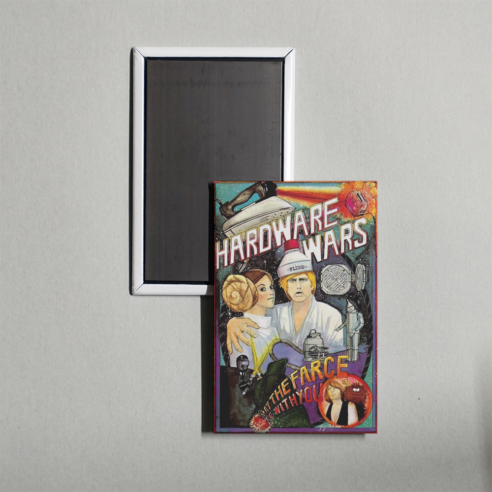 Hardware Wars Mini Movie Fridge Magnet