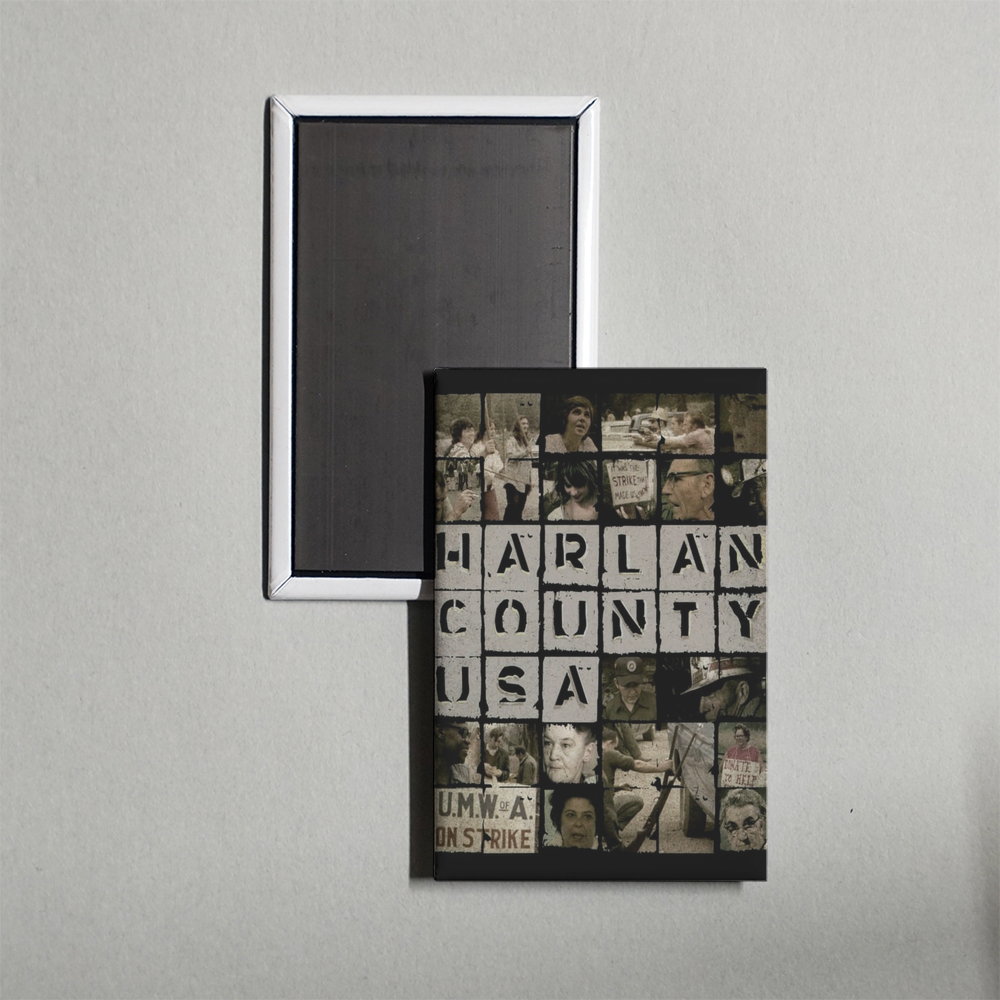 Harlan County U.S.A. Mini Movie Fridge Magnet