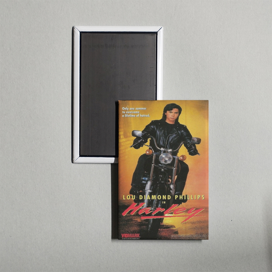 Harley Mini Movie Fridge Magnet