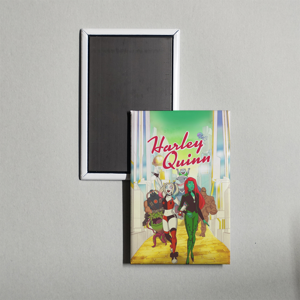 Harley Quinn TV Show Fridge Magnet