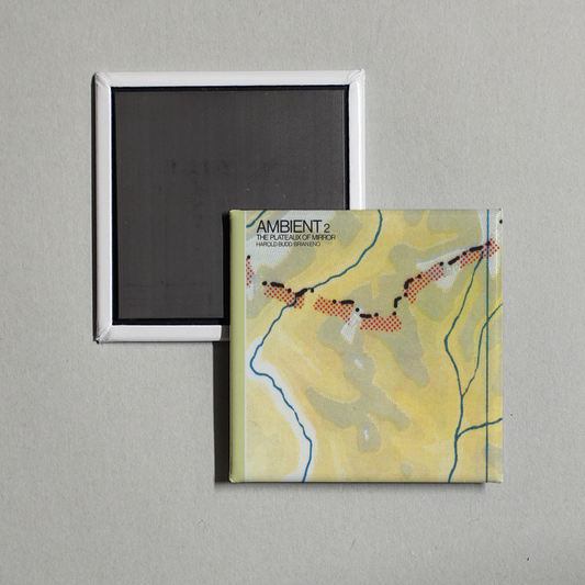 Harold Budd - Ambient 2 The Plateaux Of Mirror (Remastered 2004) Album Cover Fridge Magnet