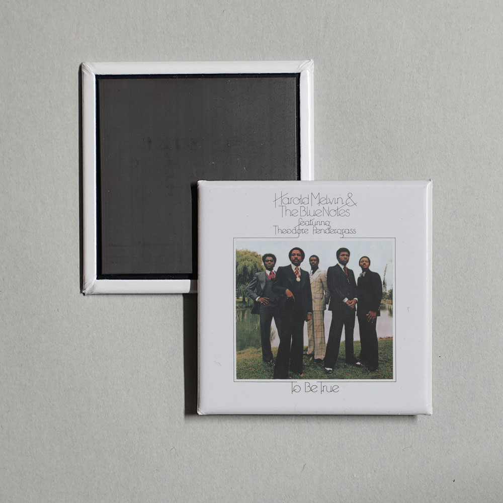 Harold Melvin & The Blue Notes - To Be True (Expanded Edition) (feat. Teddy Pendergrass) Album Cover Fridge Magnet