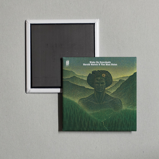 Harold Melvin & The Blue Notes - Wake Up Everybody (feat. Teddy Pendergrass) Album Cover Fridge Magnet