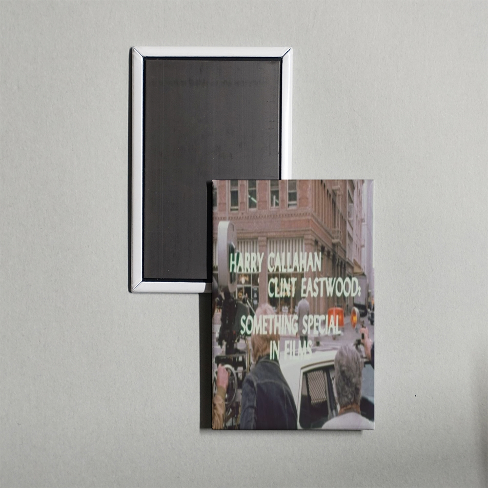 Harry CallahanClint Eastwood Something Special in Films Mini Movie Fridge Magnet