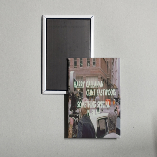 Harry CallahanClint Eastwood Something Special in Films Mini Movie Fridge Magnet