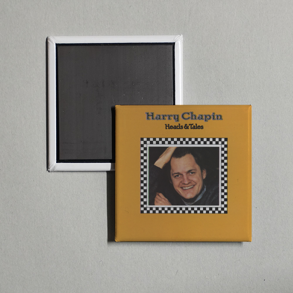 Harry Chapin - Heads & Tales Album Cover Fridge Magnet