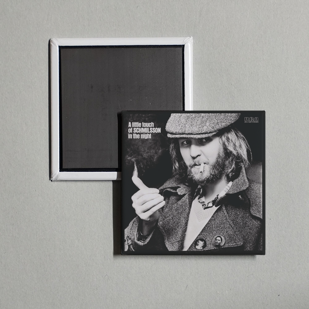 Harry Nilsson - A Little Touch of Schmilsson in the Night Album Cover Fridge Magnet