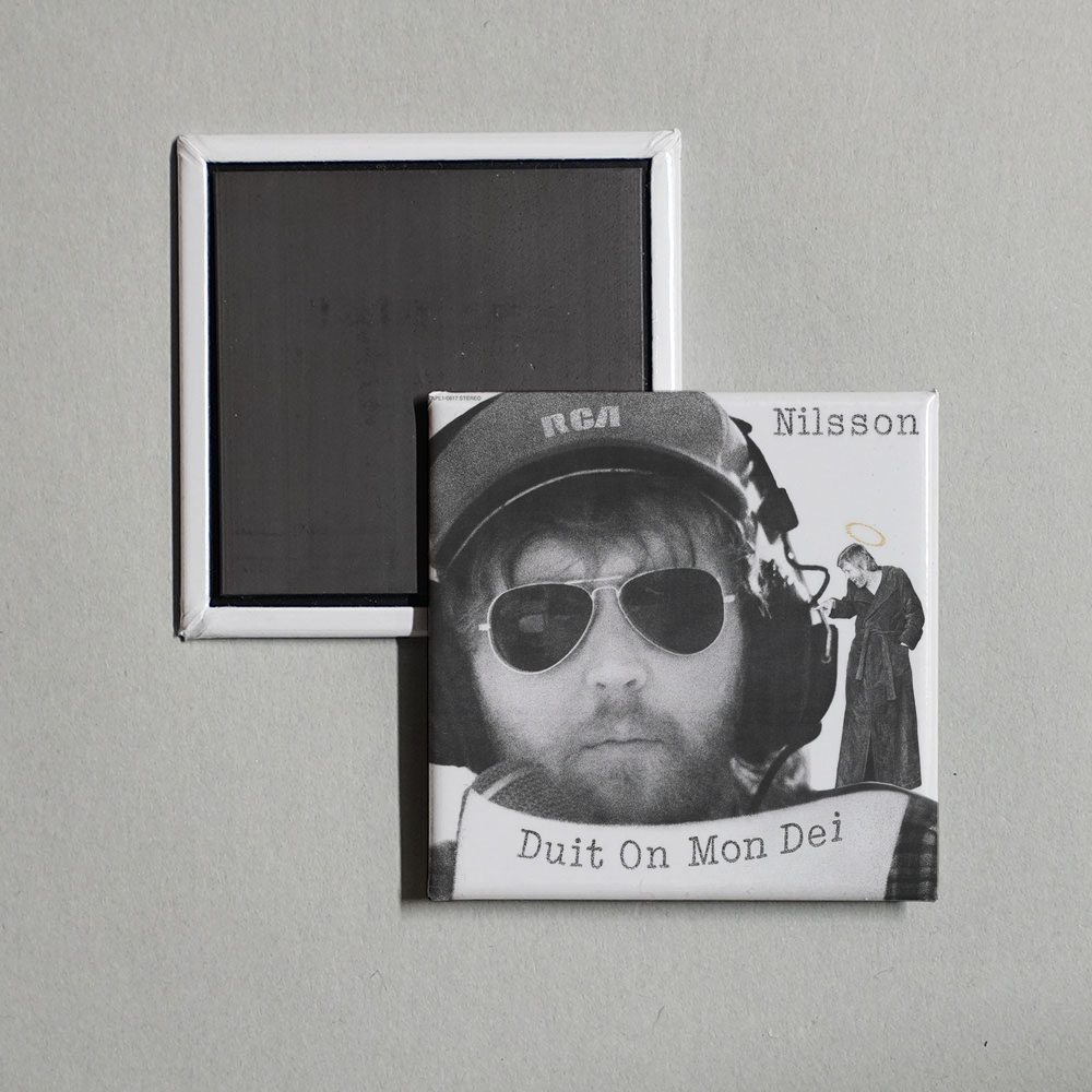 Harry Nilsson - Duit On Mon Dei Album Cover Fridge Magnet