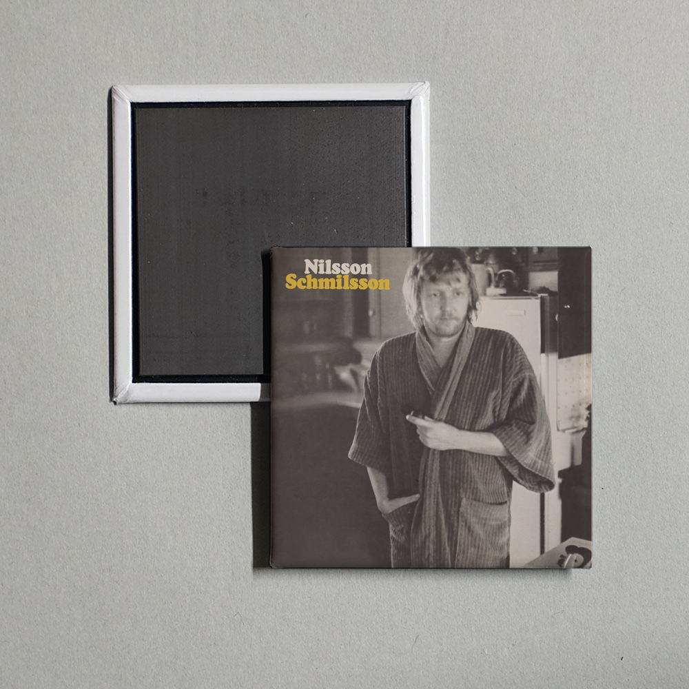 Harry Nilsson - Nilsson Schmilsson Album Cover Fridge Magnet