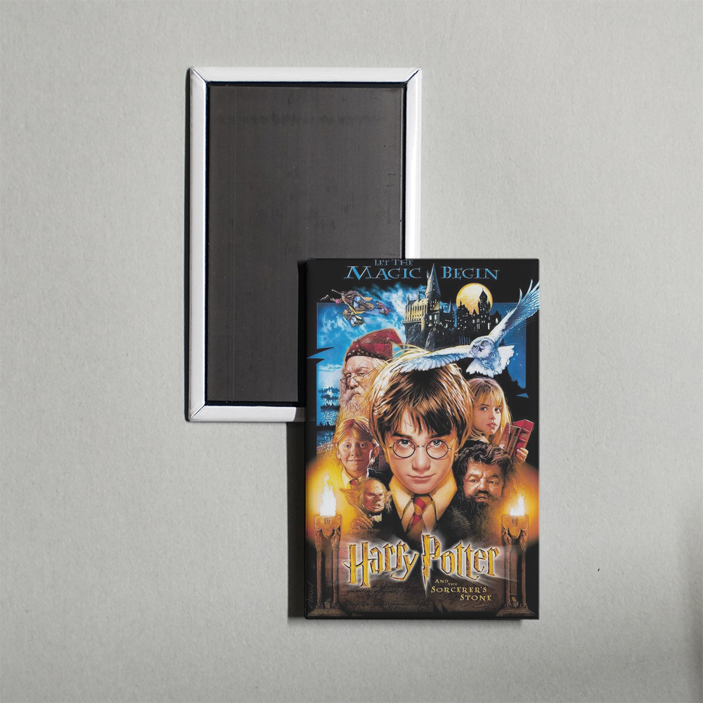 Harry Potter and the Sorcherers Stone Mini Movie Fridge Magnet