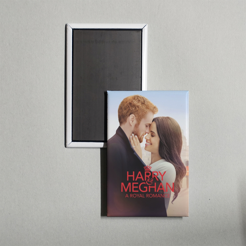 Harry & Meghan A Royal Romance Mini Movie Fridge Magnet