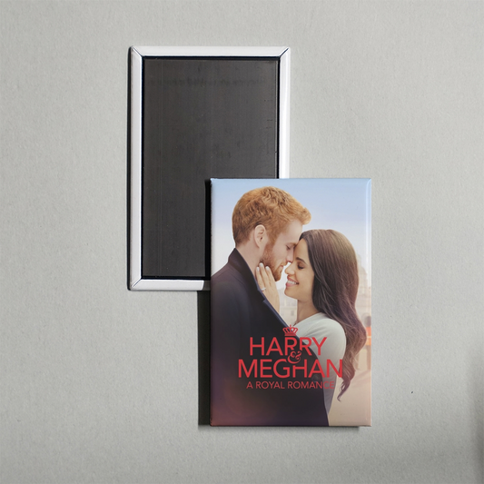 Harry & Meghan A Royal Romance Mini Movie Fridge Magnet