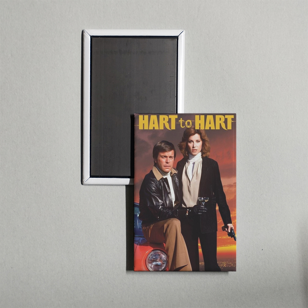 Hart to Hart Mini Movie Fridge Magnet