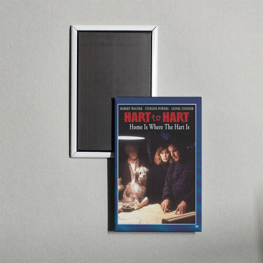 Hart to Hart Home Is Where the Hart Is Mini Movie Fridge Magnet