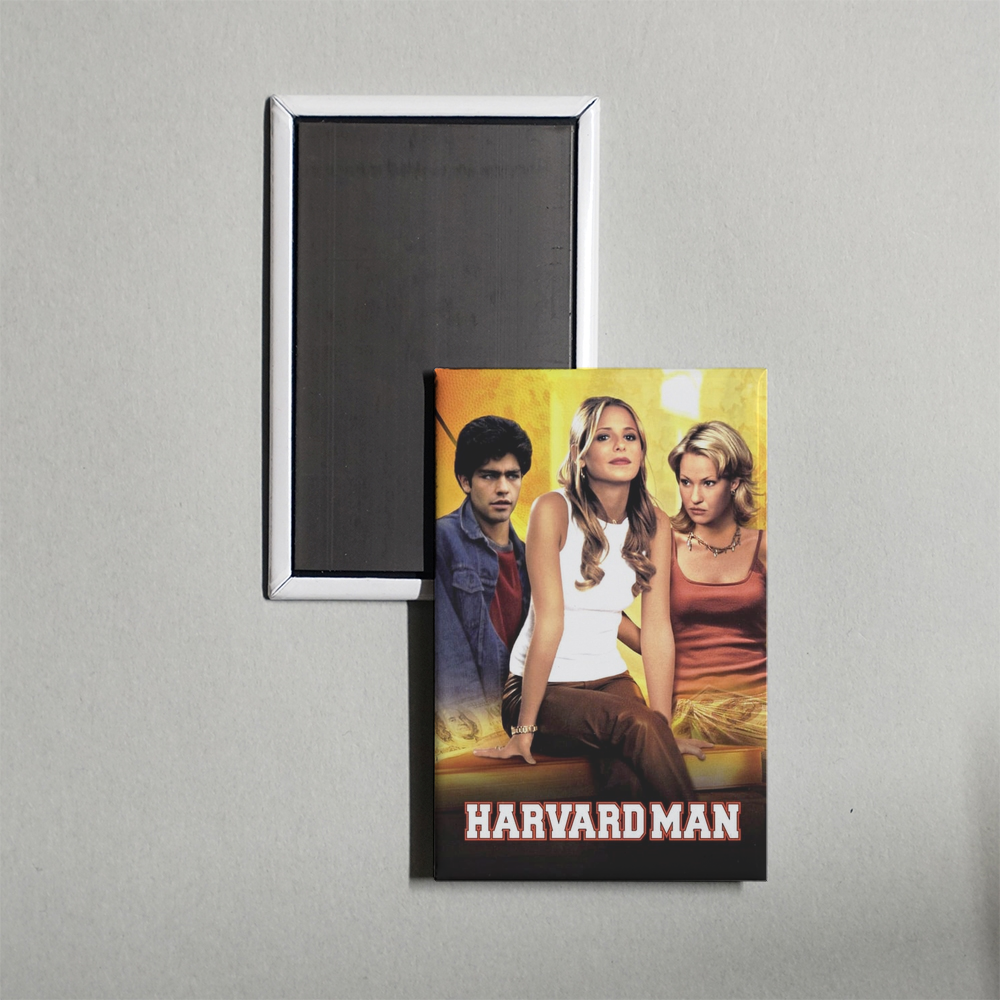 Harvard Man Mini Movie Fridge Magnet