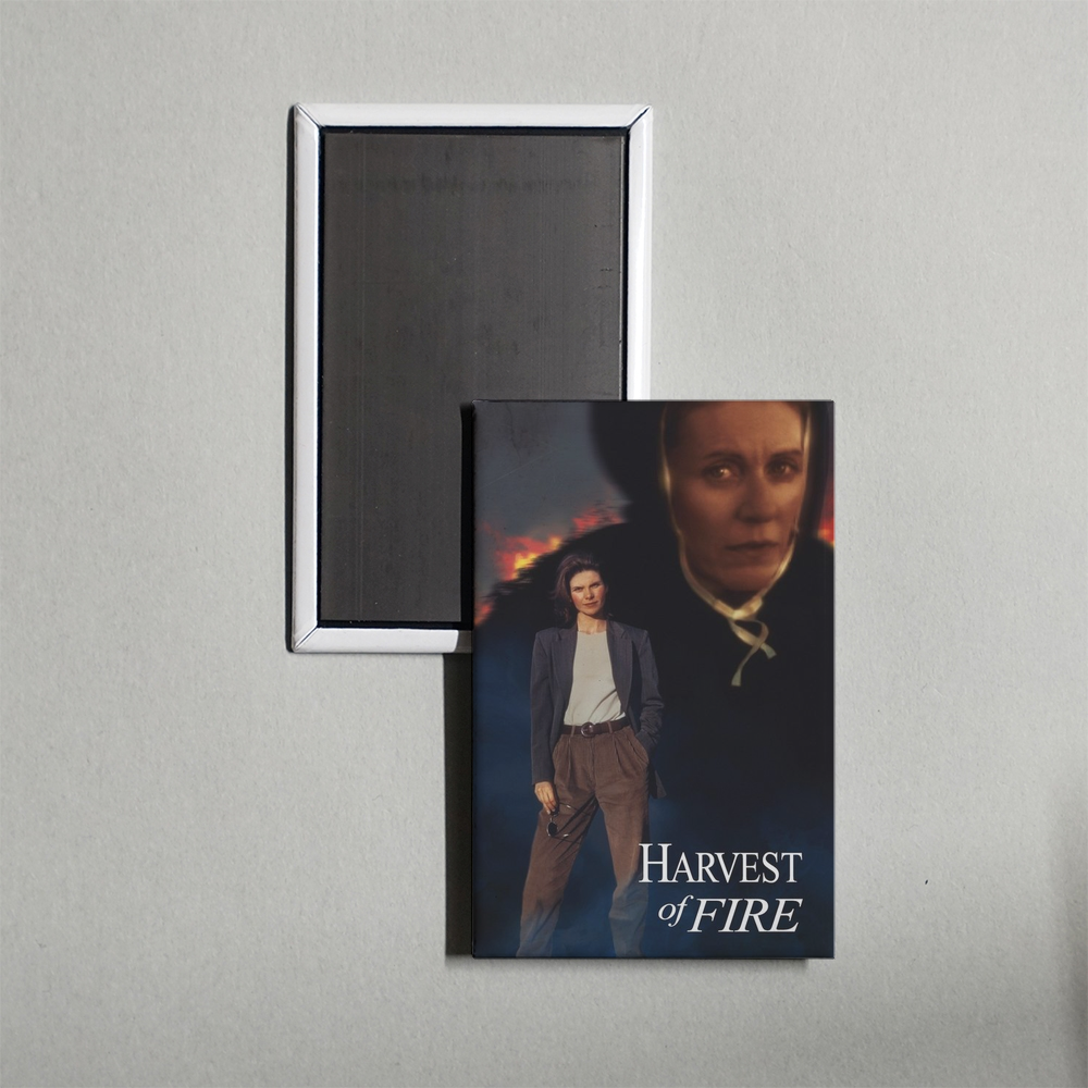 Harvest of Fire Mini Movie Fridge Magnet