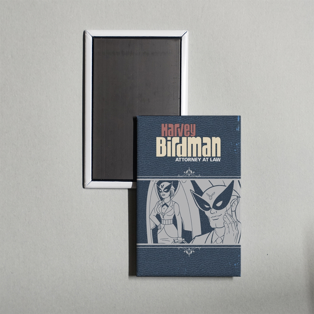 Harvey Birdman, Attorney at Law TV Show Fridge Magnet