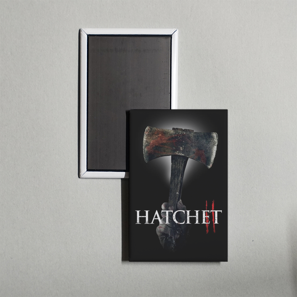 Hatchet II Mini Movie Fridge Magnet
