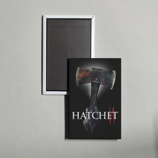 Hatchet II Mini Movie Fridge Magnet