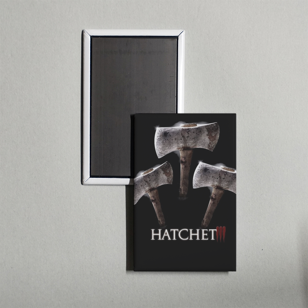 Hatchet III Mini Movie Fridge Magnet