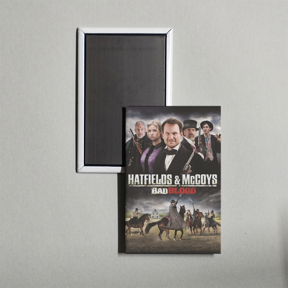 Hatfields and McCoys  Bad Blood Mini Movie Fridge Magnet
