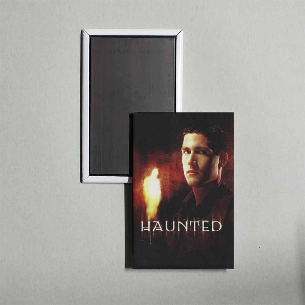 Haunted TV Show Fridge Magnet