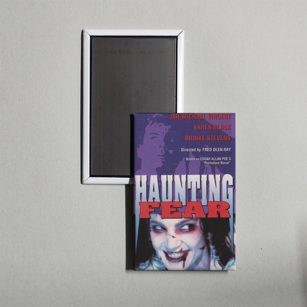 Haunting Fear Mini Movie Fridge Magnet