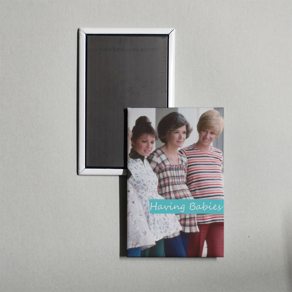 Having Babies Mini Movie Fridge Magnet