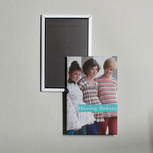 Having Babies Mini Movie Fridge Magnet