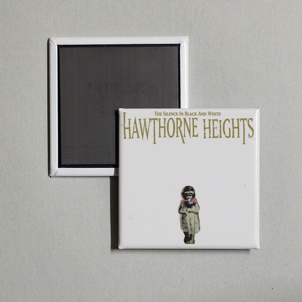 Hawthorne Heights - The Silence In Black And White (Re-Issue) Album Cover Fridge Magnet