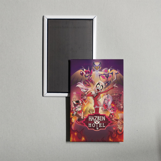 Hazbin Hotel TV Show Fridge Magnet