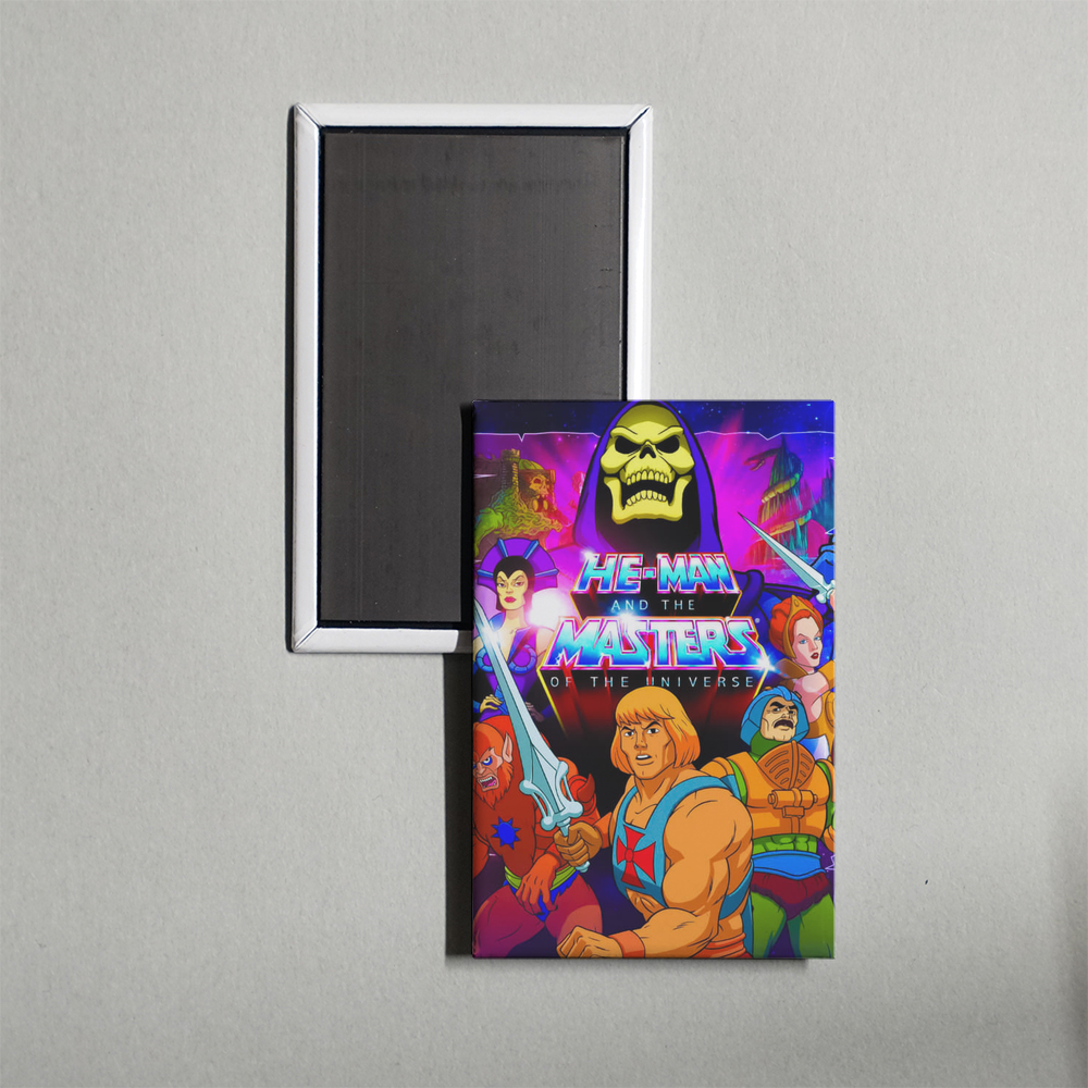 Hean and the Masters of the Universe TV Show Fridge Magnet