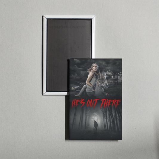 He's Out There Mini Movie Fridge Magnet