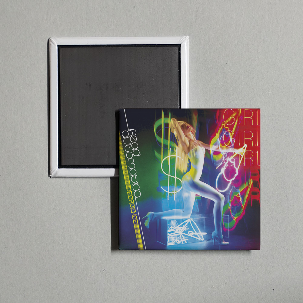 Head Automatica - Decadence Album Cover Fridge Magnet