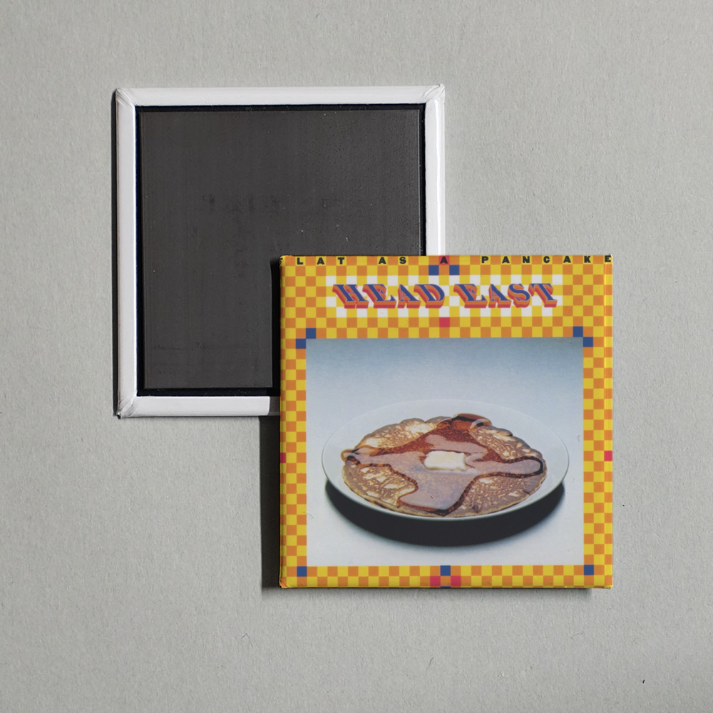Head East - Flat As A Pancake Album Cover Fridge Magnet