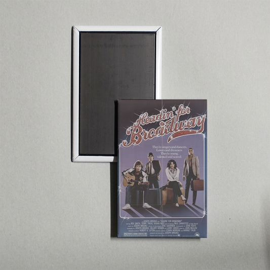 Headin' for Broadway Mini Movie Fridge Magnet