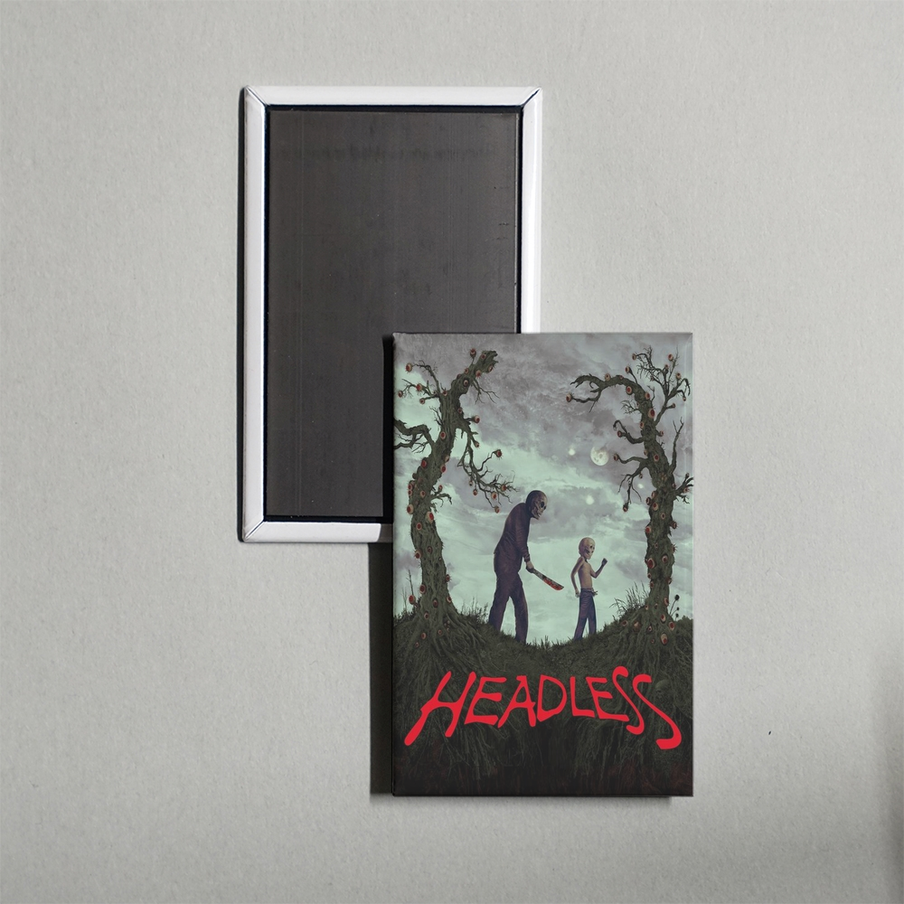 Headless Mini Movie Fridge Magnet