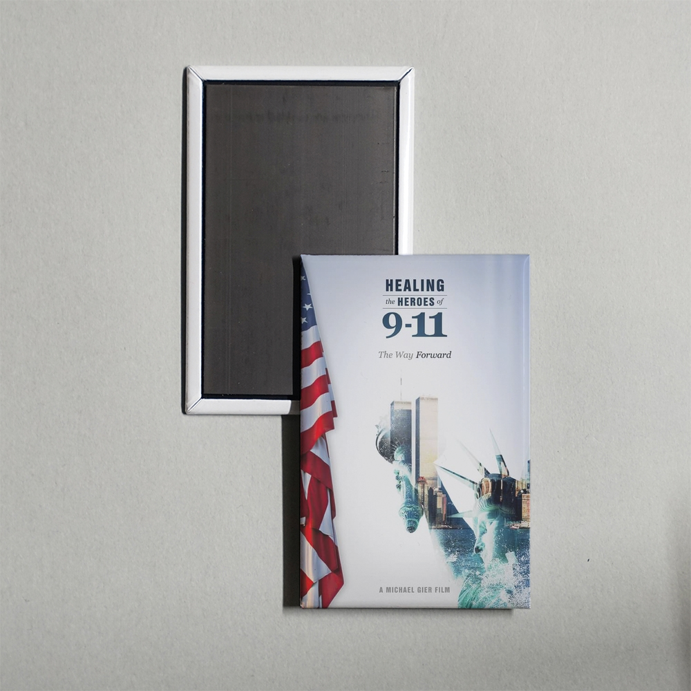 Healing the Heroes of 9-11 The Way Forward Mini Movie Fridge Magnet