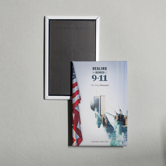 Healing the Heroes of 9-11 The Way Forward Mini Movie Fridge Magnet