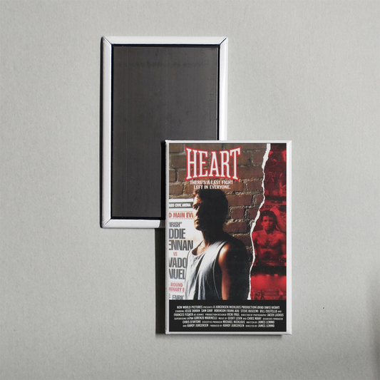 Heart Mini Movie Fridge Magnet