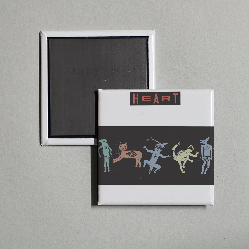 Heart - Bad Animals Album Cover Fridge Magnet