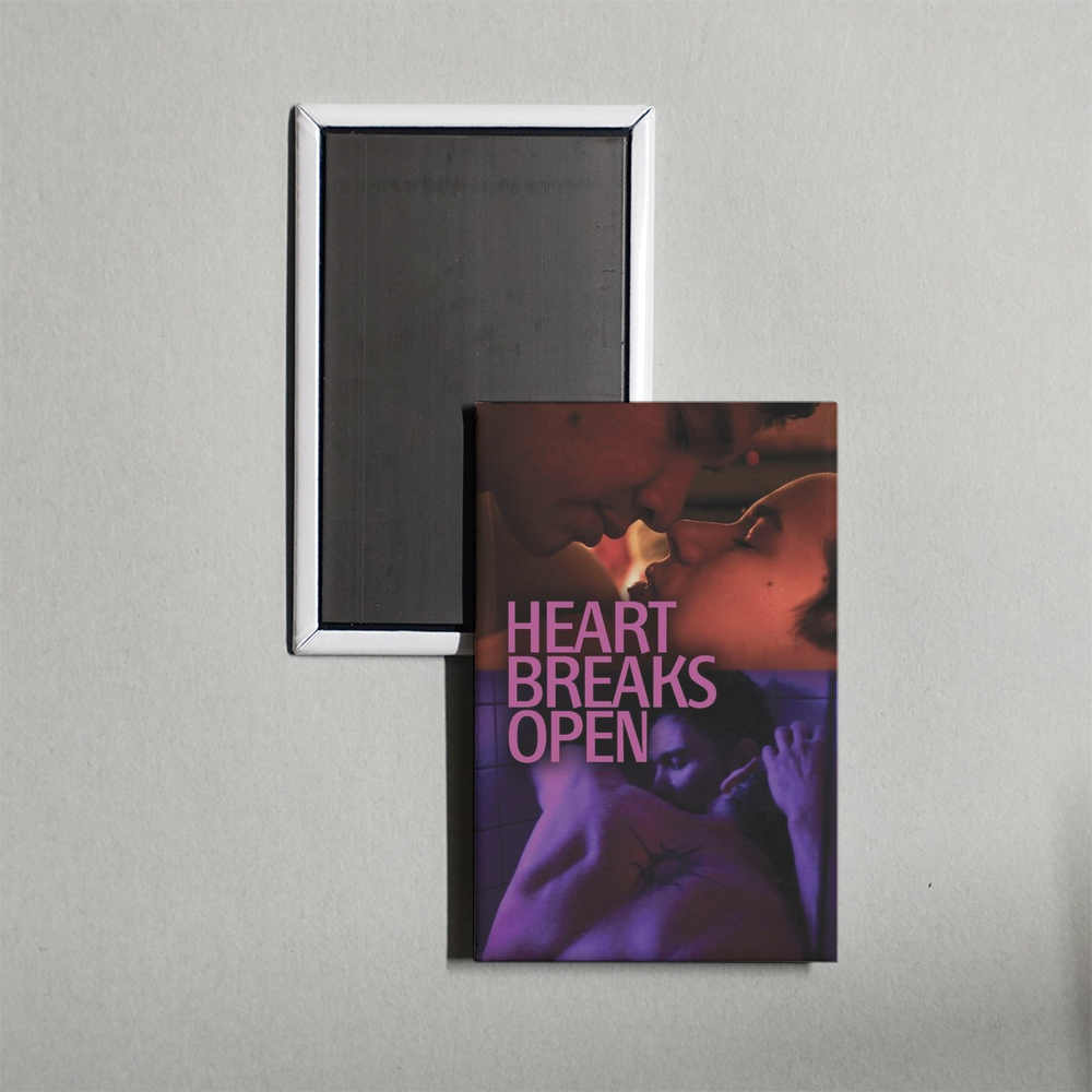 Heart Breaks Open Mini Movie Fridge Magnet