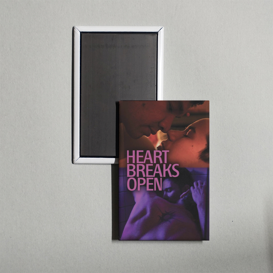 Heart Breaks Open Mini Movie Fridge Magnet
