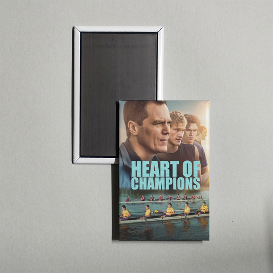 Heart of Champions Mini Movie Fridge Magnet