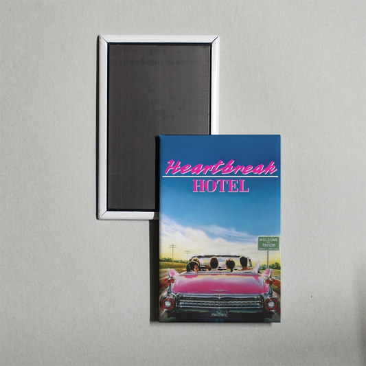 Heartbreak Hotel Mini Movie Fridge Magnet